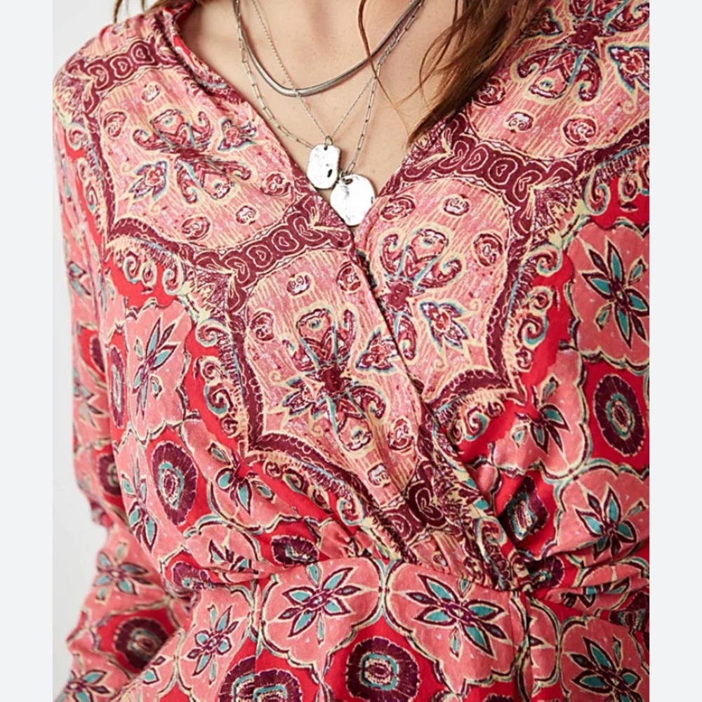 Free People Falling For You Top Xs